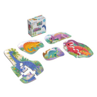 KukiKuk 80006 Velké puzzle Dinosauři