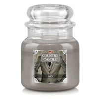 Country Candle Svíčka ve skleněné dóze, Pan Grey, 453 g