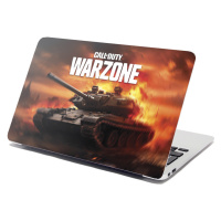 Sablio Samolepka na notebook Call of Duty Warzone - tank - 38x26 cm