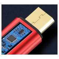 UC-007 | Micro USB 2M | USB 3A kabel pro telefon červená