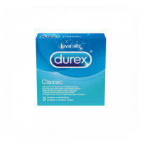 Kondomy Durex Classic 3 kusy v krabičce
