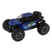 Auto RC buggy terénní modré 22cm plast 2,4GHz na baterie + dobíjecí pack v krabici 32x16x18cm