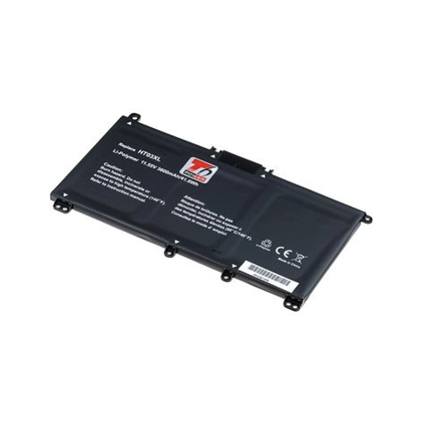 T6 Power pro notebook Hewlett Packard HT03041XL, Li-Poly, 11,55 V, 3600 mAh (41 Wh), černá