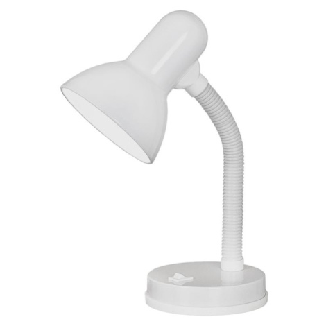 Eglo EGLO 9229 - Stolní lampa BASIC 1xE27/40W bílá