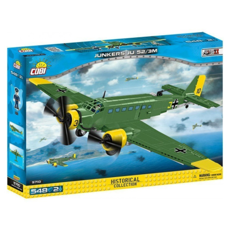 COBI 5710 World War II Německý dopravní letoun Junkers JU 52/3M