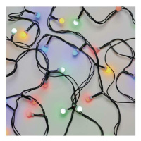 EMOS LED vánoční cherry řetěz – kuličky, 8 m, venkovní i vnitřní, multicolor, programy D5AM05