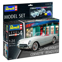 ModelSet auto 67718 - '53 Chevrolet® Corvette® Roadster (1:24)