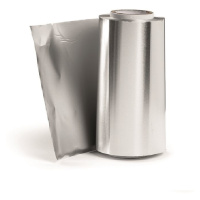 BraveHead Aluminium Foil - kadeřnický alobal na melír 8862 - Silver - stříbrný alobal, 100m, 15 