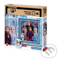 Frozen 2 v rámečku - puzzle z kategorie 15 - 60 dílků