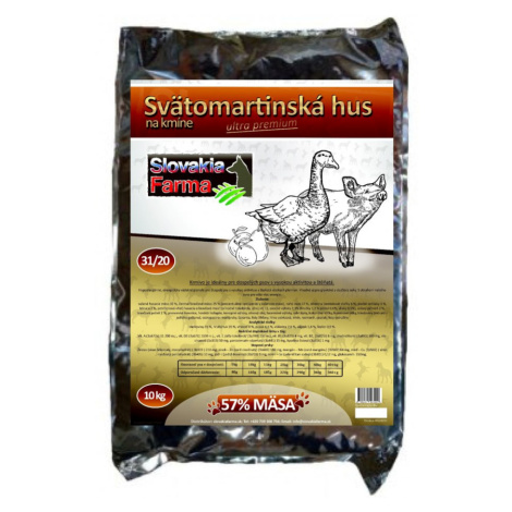 Hypoalergenní Granule Slovakia Farma - Svätomartinská hus 31/20 - 10 kg