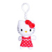 Plyšová klíčenka Hello Kitty, 10 cm, 4 druhy, DP24