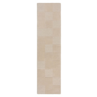 Flair Rugs koberce AKCE: 60x230 cm Běhoun Moderno Checkerboard Natural - 60x230 cm