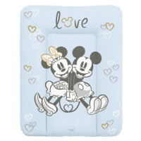 CEBA - Podložka přebalovací měkká na komodu 50x70 Disney Minnie & Mickey Blue