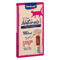 Vitakraft Vita Naturals Liquid-Snack s hovězím - 5 x 15 g