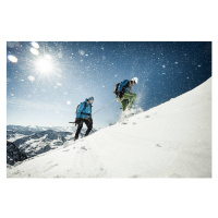 Umělecká fotografie Trekking in the Austrian Alps, Andre Schoenherr, (40 x 26.7 cm)
