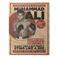 Obraz na plátně Muhammad Ali - Retro - Corbis, (60 x 80 cm)