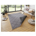 NORTHRUGS - Hanse Home koberce Kusový koberec Twin Supreme 103757 Corsica Black/Anthracite – na 