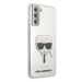 Karl Lagerfeld KLHCS21MKTR hard silikonové pouzdro Samsung Galaxy S21 PLUS 5G transparent Karl`s