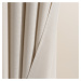 Dekorační terasový závěs s kroužky TARAS světle béžová 180x250 cm (cena za 1 kus) MyBestHome