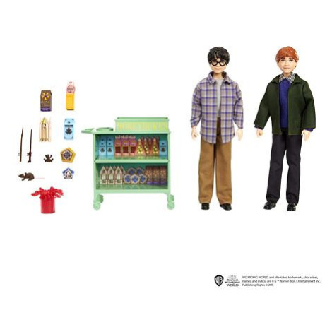 Mattel Harry Potter PANENKY HARRY A RON NA CESTĚ EXPRESEM DO BRADAVIC