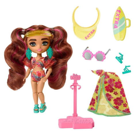 Mattel barbie® extra minis™ v plážovém oblečku, hpb18