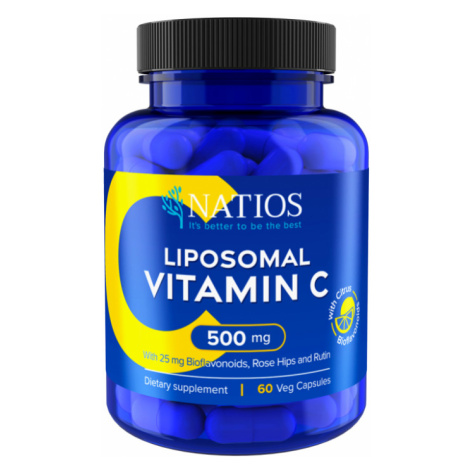 Natios Vitamin C Liposomální, 500 mg 60 veganských kapslí