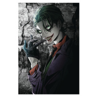 Umělecký tisk Joker - Manga, 26.7 × 40 cm