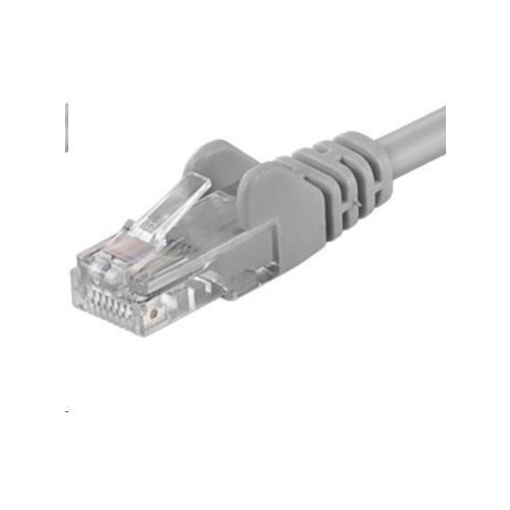 PREMIUMCORD Patch kabel UTP RJ45-RJ45 CAT5e 25m šedá