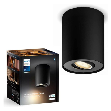 Philips Philips - LED Stmívatelné bodové svítidlo Hue PILLAR 1xGU10/4,2W/230V černá