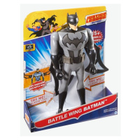 Justice league komiksová figurka batman, světlo, zvuk, mattel ffm04