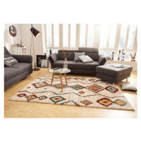 Kusový koberec Nomadic 102693 Geometric Creme 240x340 cm