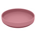 PETITE&MARS Set jídelní silikonový TAKE&MATCH 2 ks talíř + miska Dusty Rose 6m+