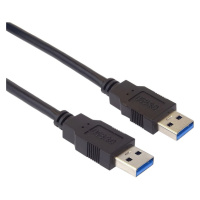 PremiumCord kabel USB 3.0 A male - USB 3.0 A male 5Gbps 3 m černá