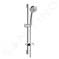 HANSGROHE Croma 100 Set sprchové hlavice, 3 proudy, tyče 0,65 m a hadice, chrom 27775000