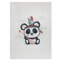 Dywany Łuszczów Dětský kusový koberec Bambino 1129 Panda cream - 120x170 cm