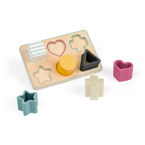 Bigjigs Toys Vkládací puzzle - různé tvary
