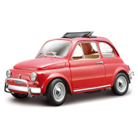 Bburago 1:24 Fiat 500L (1968) Red