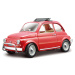 Bburago 1:24 Fiat 500L (1968) Red