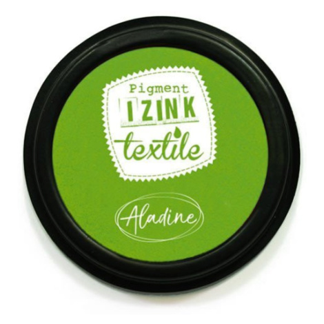 Razítkovací polštářek na textil IZINK textile - zelený ALADINE