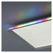 LEUCHTEN DIREKT is JUST LIGHT LED stropní svítidlo bílé 45x45cm, hranaté, stmívatelné, paměťová 