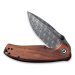 Civivi Pintail C2020DS-2 Cuibourtia Wood Damascus