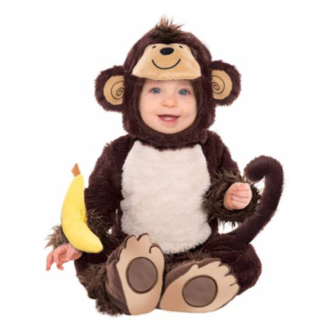 Amscan Kostým pro nejmenší - Opička Velikost nejmenší: 12 - 18 měsíců