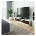 Ak furniture TV stolek Ronon 160 cm bílý/venge