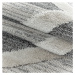 Ayyildiz koberce Kusový koberec Pisa 4709 Grey kruh - 160x160 (průměr) kruh cm