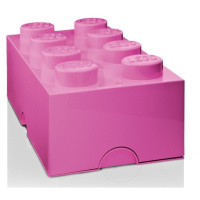 Lego® úložný box 250x502x181 růžový