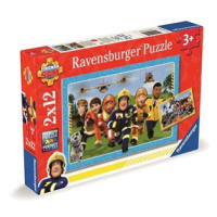 Ravensburger 120010319 Požárník Sam v akci 2x12 dílků