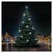 DecoLED LED světelná sada na stromy vysoké 21-23m, ledová bílá s dekory 8EFD08