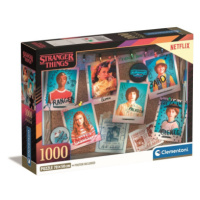 Clementoni - Puzzle 1000 Stranger Things Compact nástěnka