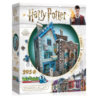 3D puzzle Harry Potter Obchod s hůlkami pana Olivandera a Scribbulus