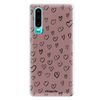 iSaprio Heart Dark - Huawei P30